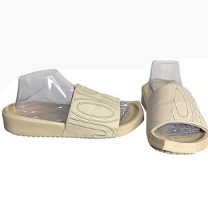 Jordan Sesame Sophia Slides Embroidered Platform Women's Size 8